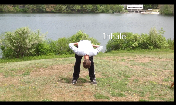 A snippet of me from the video course 